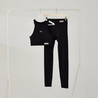 Leggings fekete S