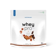 Whey Pro fehérjepor 1000 g mogyorós-csokoládé