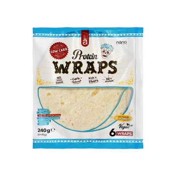 Protein Wraps fehérjés tortilla