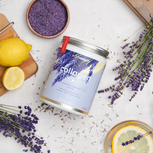 Collagen Heaven kollagén por 300 g levendula limonádé